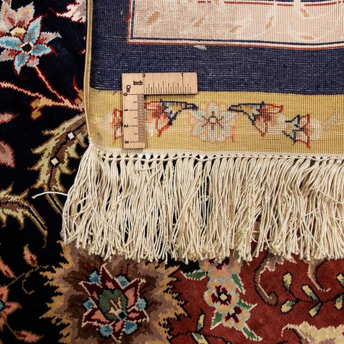 Oosters tapijt - Hereke - 402 x 303 cm - donkerrood