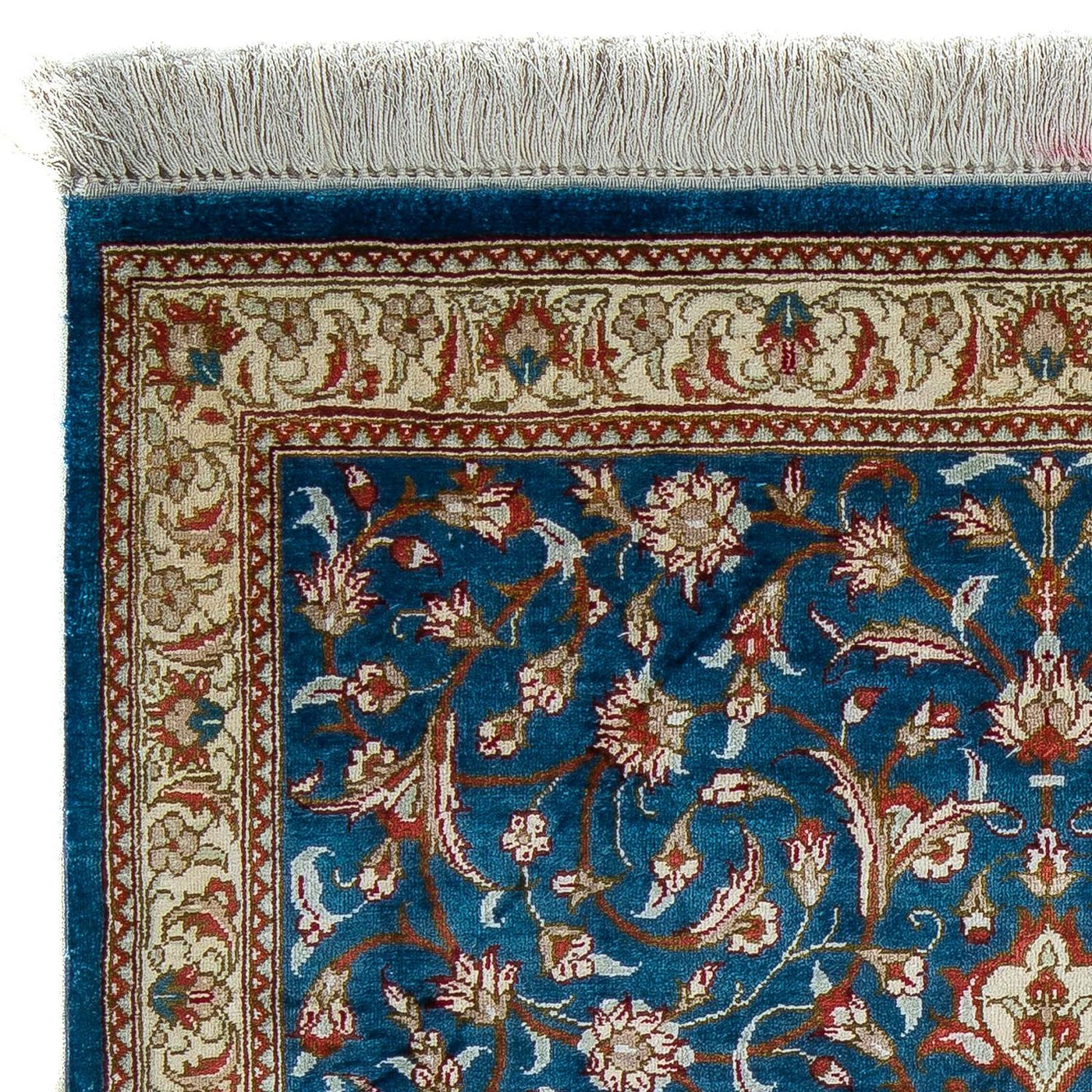 Qom Tapijt 92x57cm - Perzisch tapijt