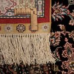 Zijden tapijt - China zijde - 183 x 122 cm - donkerrood