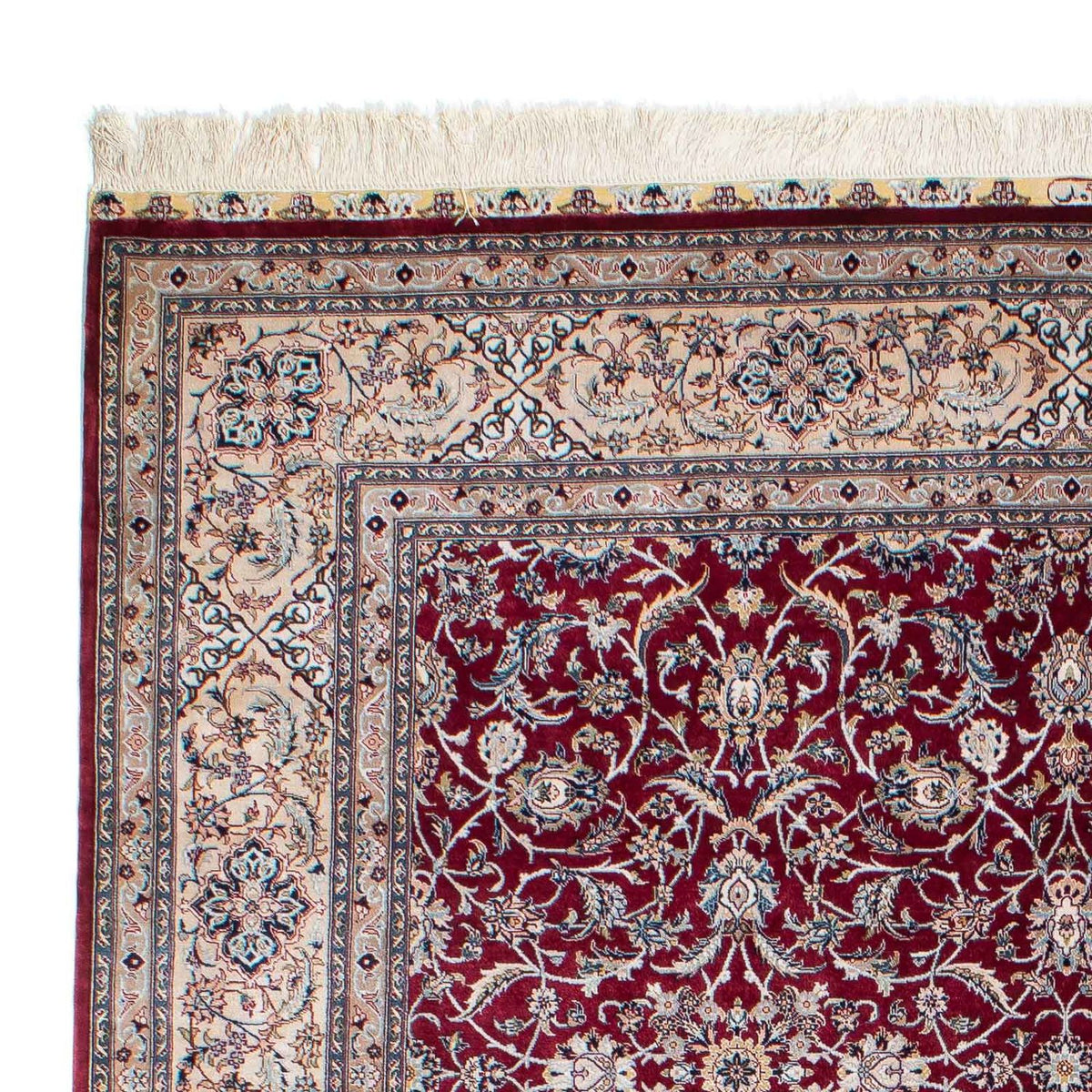 Oosters tapijt - Hereke - 246 x 170 cm - donkerrood