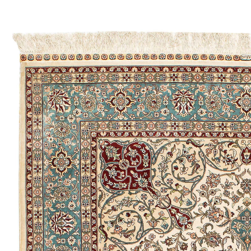 Zijden tapijt - China zijde - 183 x 122 cm - donkerrood