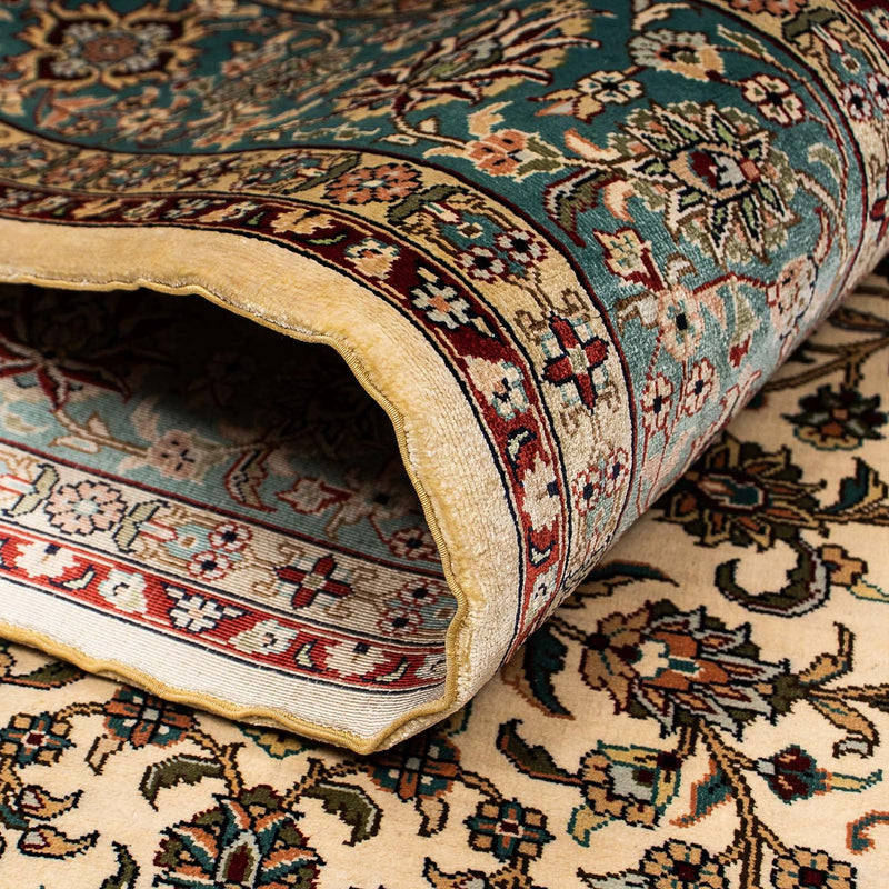 Zijden tapijt - China zijde - 183 x 122 cm - donkerrood