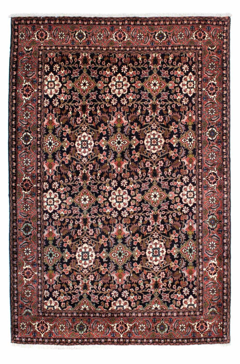 Perzisch tapijt - Bijar - 210 x 141 cm - donkerblauw