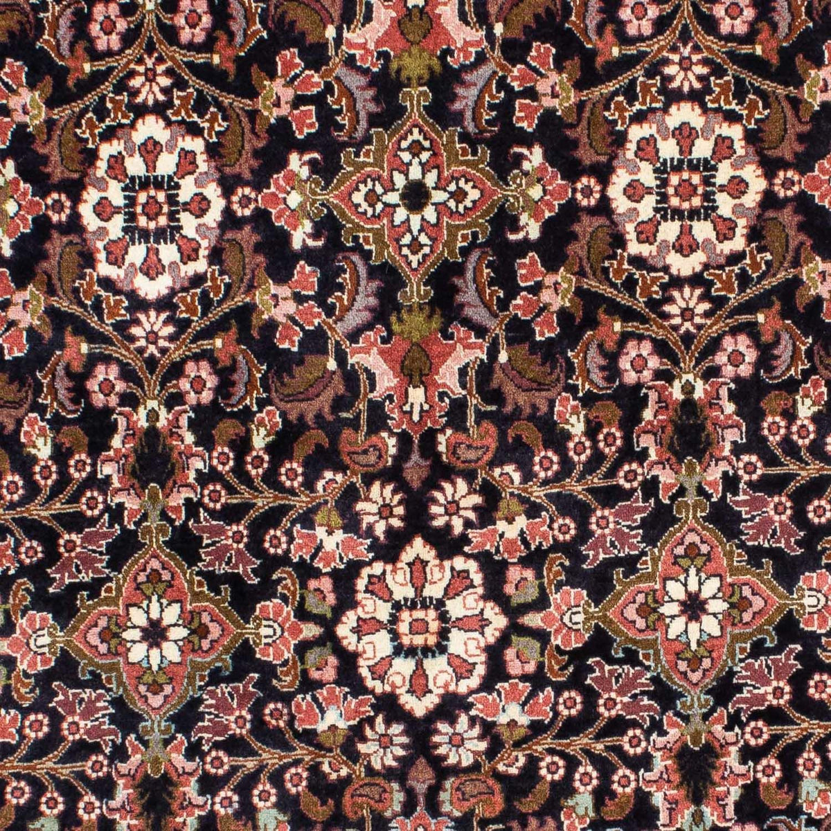 Perzisch tapijt - Bijar - 210 x 141 cm - donkerblauw