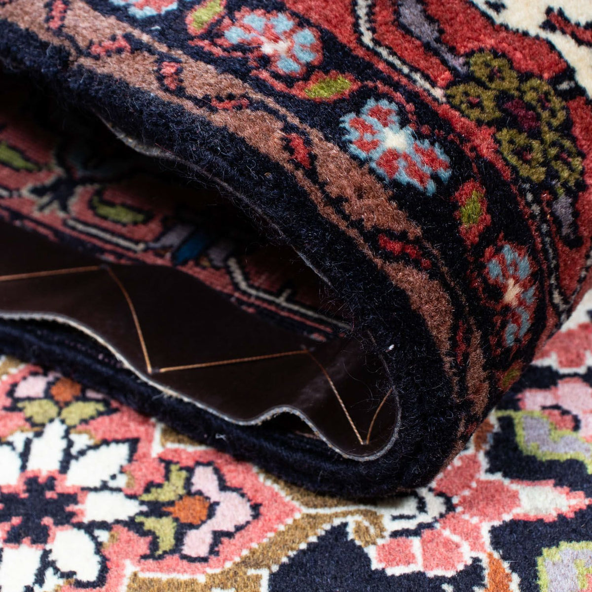 Perzisch tapijt - Bijar - 210 x 141 cm - donkerblauw