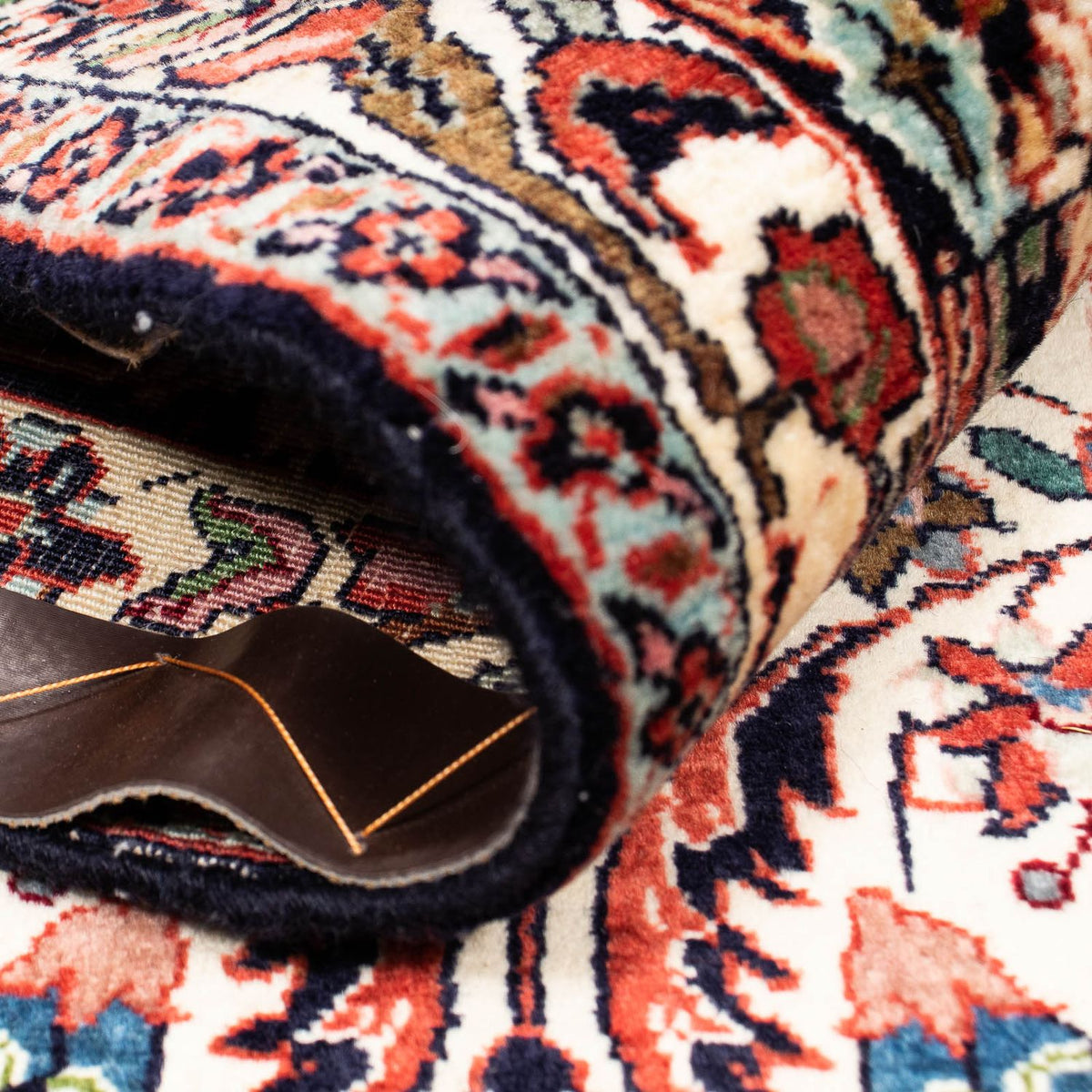 Perzisch tapijt - Bijar vierkant  - 202 x 197 cm - veelkleurig