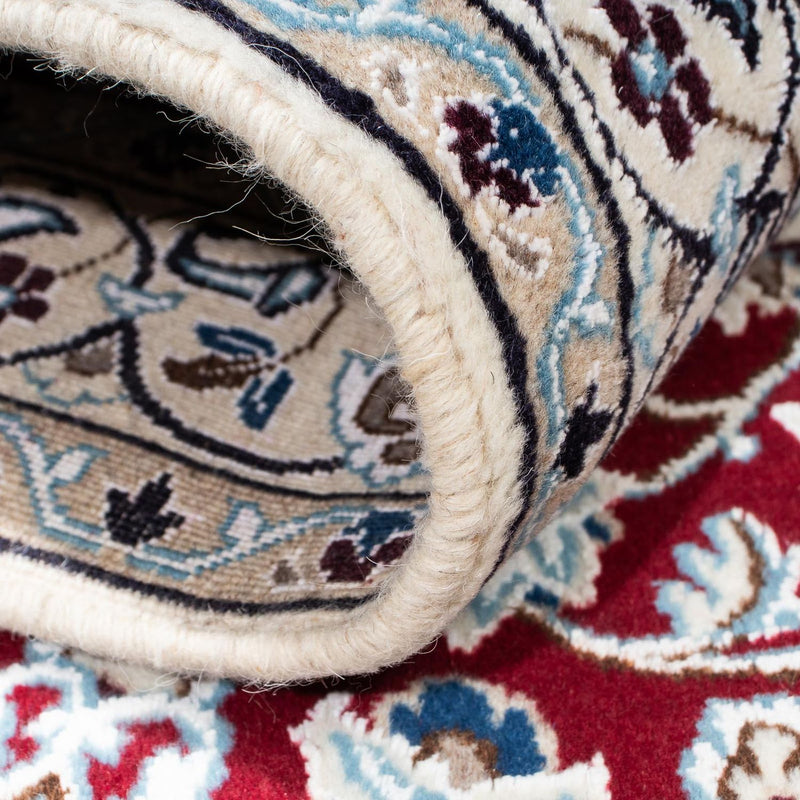 Perzisch tapijt - Nain - Koninklijk - 173 x 114 cm - donkerrood