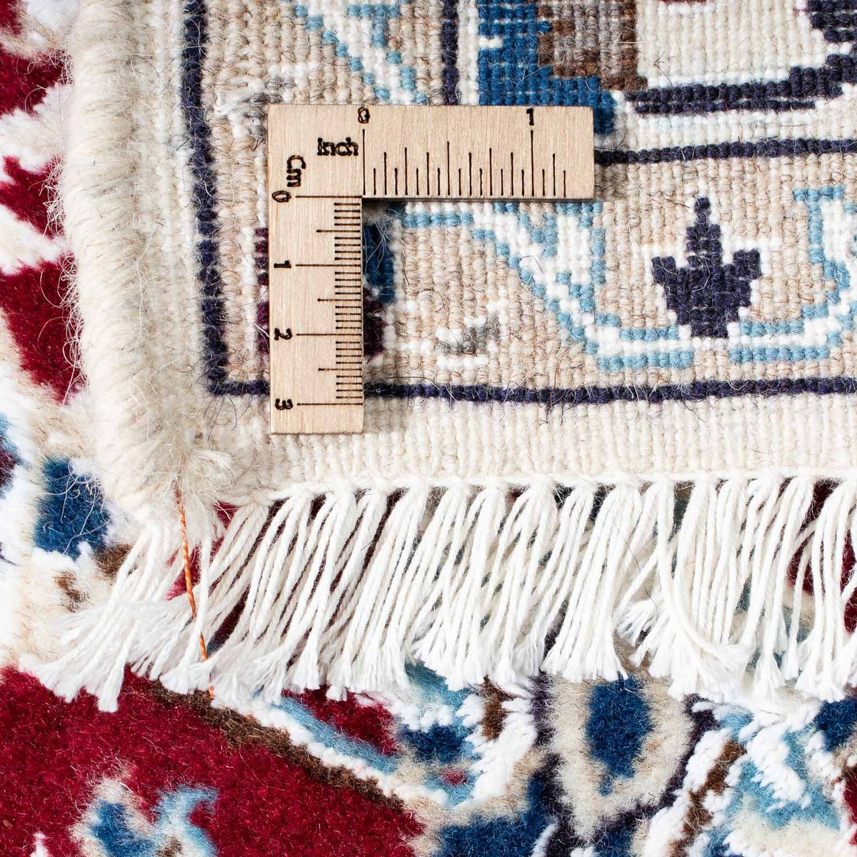 Perzisch tapijt - Nain - Koninklijk - 173 x 114 cm - donkerrood