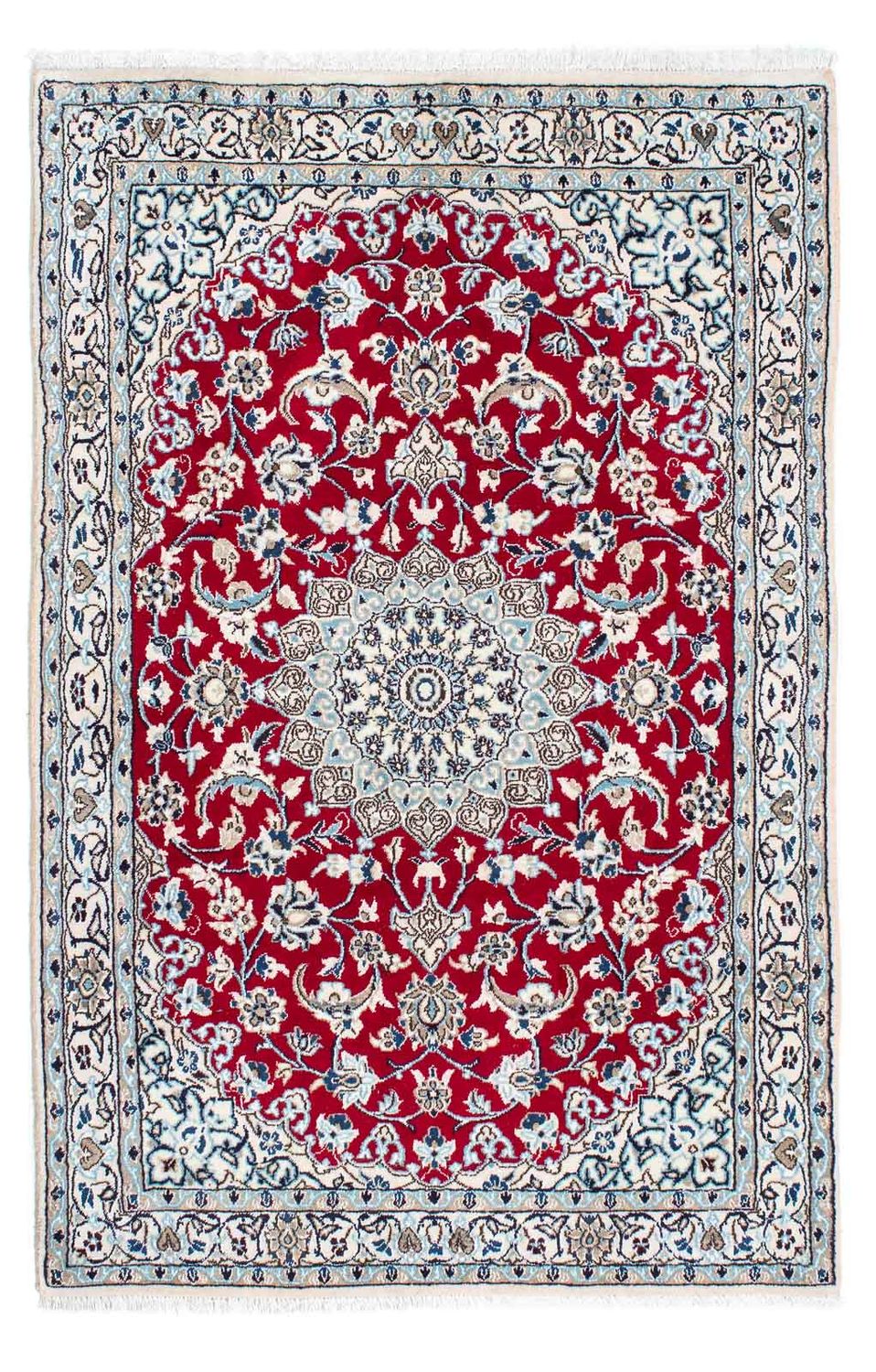 Perzisch tapijt - Nain - Koninklijk - 172 x 110 cm - rood