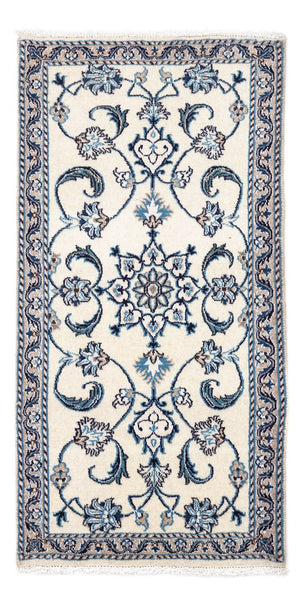 Perzisch tapijt - Nain - 135 x 69 cm - beige