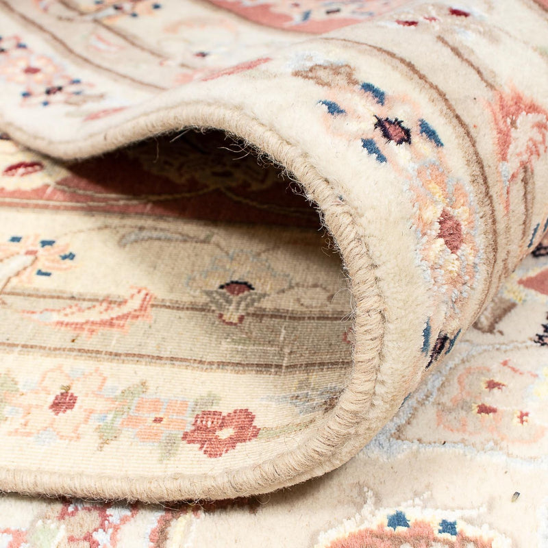 Perzisch tapijt - Nain - 405 x 294 cm - beige