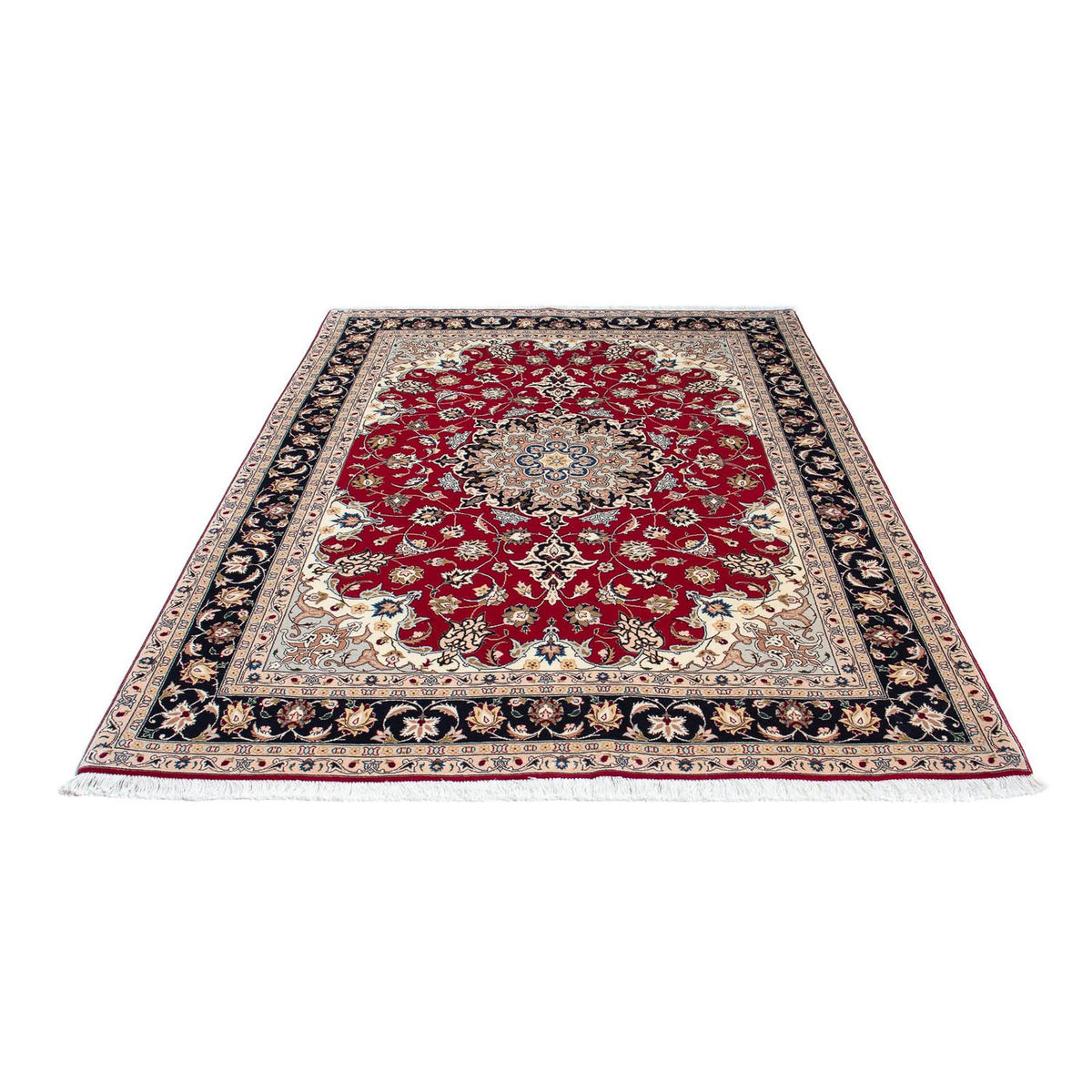 Perzisch tapijt - Tabriz - Royal - 210 x 154 cm - rood