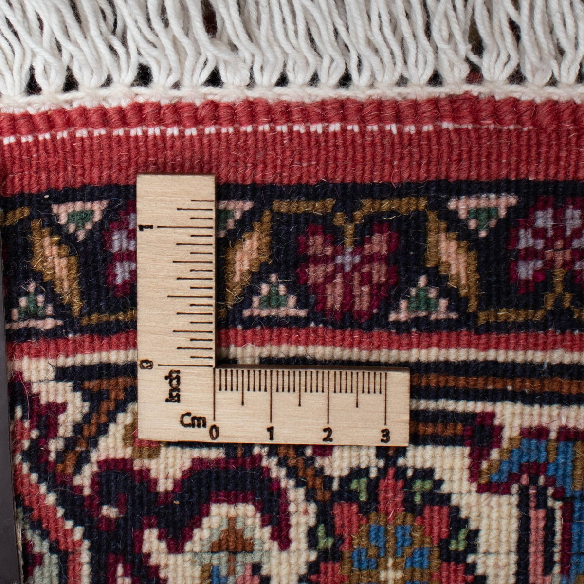 Loper Perzisch tapijt - Bijar - 298 x 88 cm - donkerrood