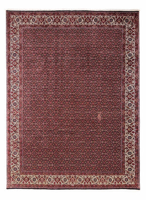 Perzisch tapijt - Bijar - Koninklijk - 346 x 250 cm - donkerrood