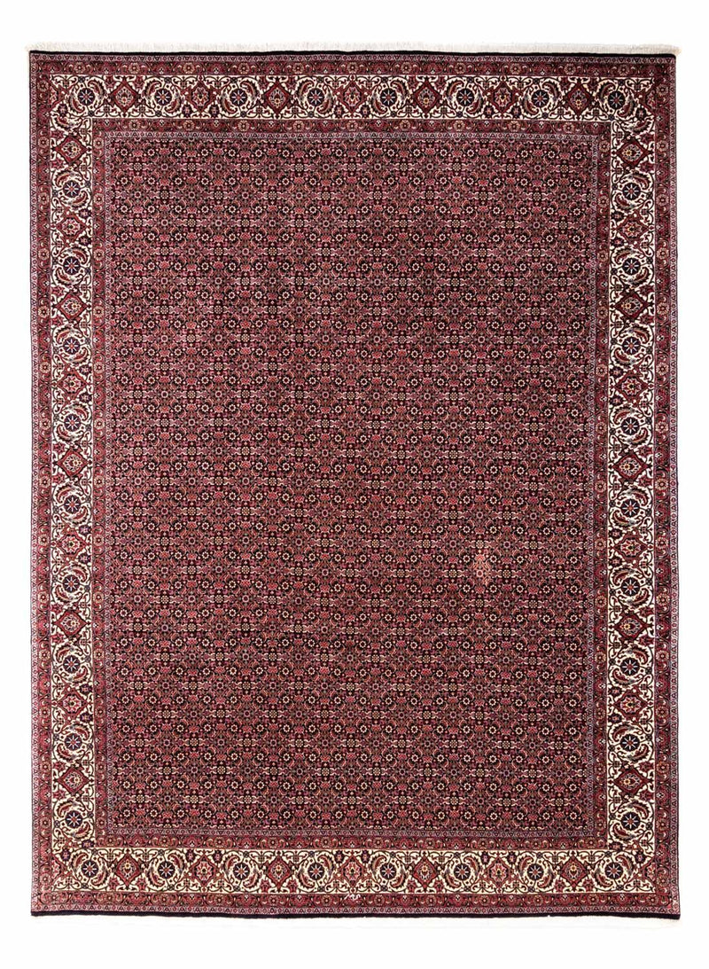 Perzisch tapijt - Bijar - Koninklijk - 346 x 250 cm - donkerrood