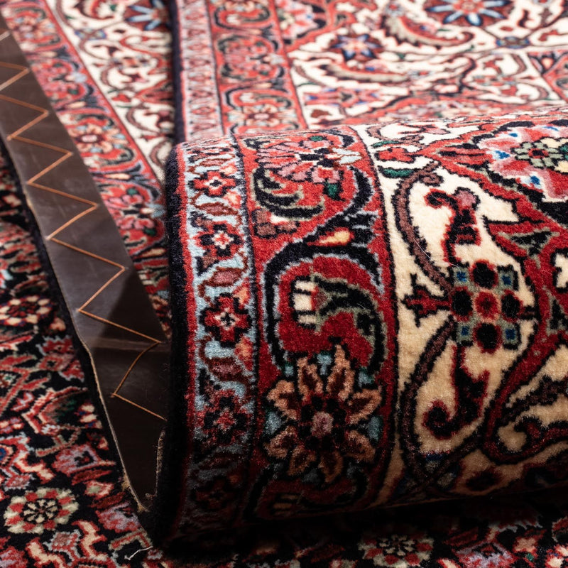 Perzisch tapijt - Bijar - Koninklijk - 346 x 250 cm - donkerrood