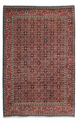 Perzisch tapijt - Bijar - 217 x 141 cm - donkerblauw