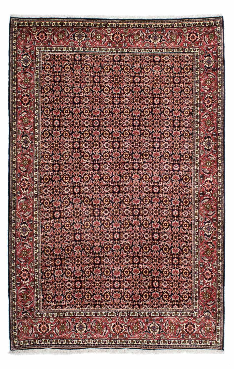Perzisch tapijt - Bijar - 217 x 141 cm - donkerblauw