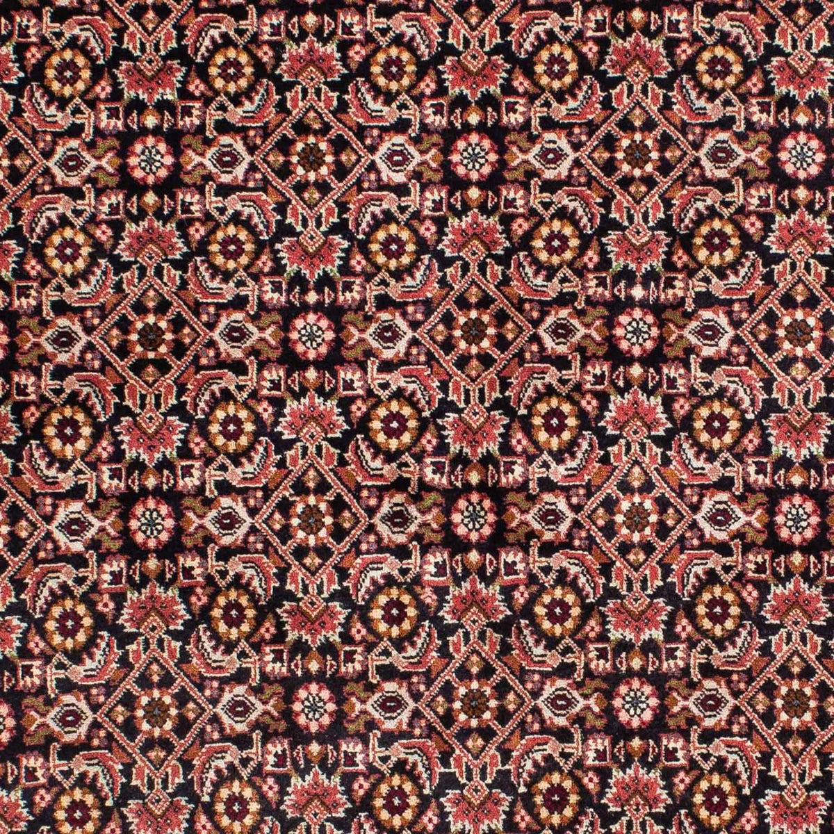 Perzisch tapijt - Bijar - 217 x 141 cm - donkerblauw