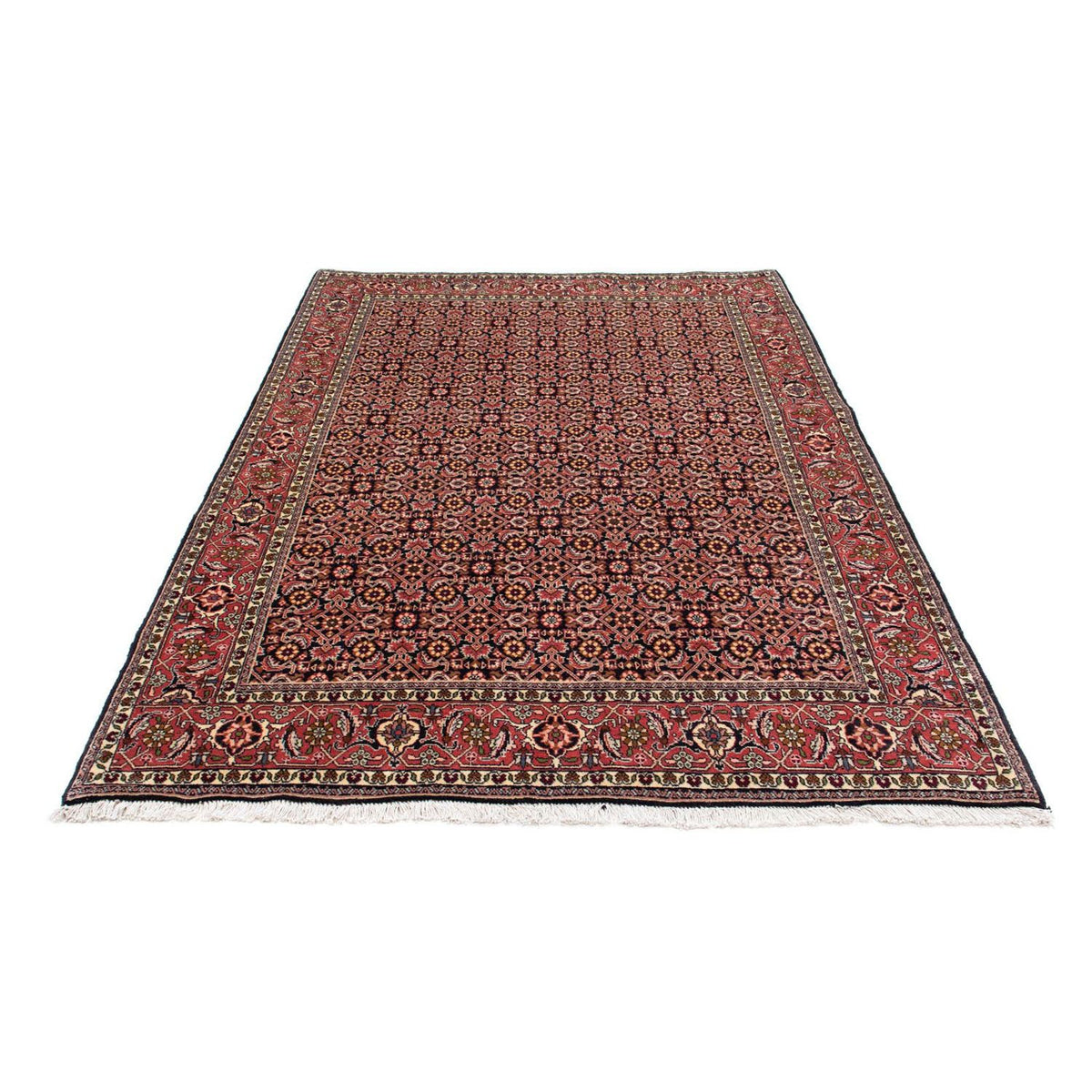 Perzisch tapijt - Bijar - 217 x 141 cm - donkerblauw