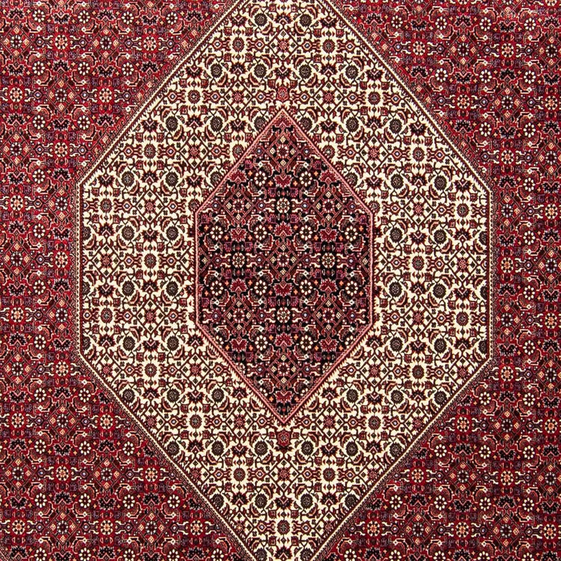 Perzisch tapijt - Bijar - 303 x 250 cm - donkerrood
