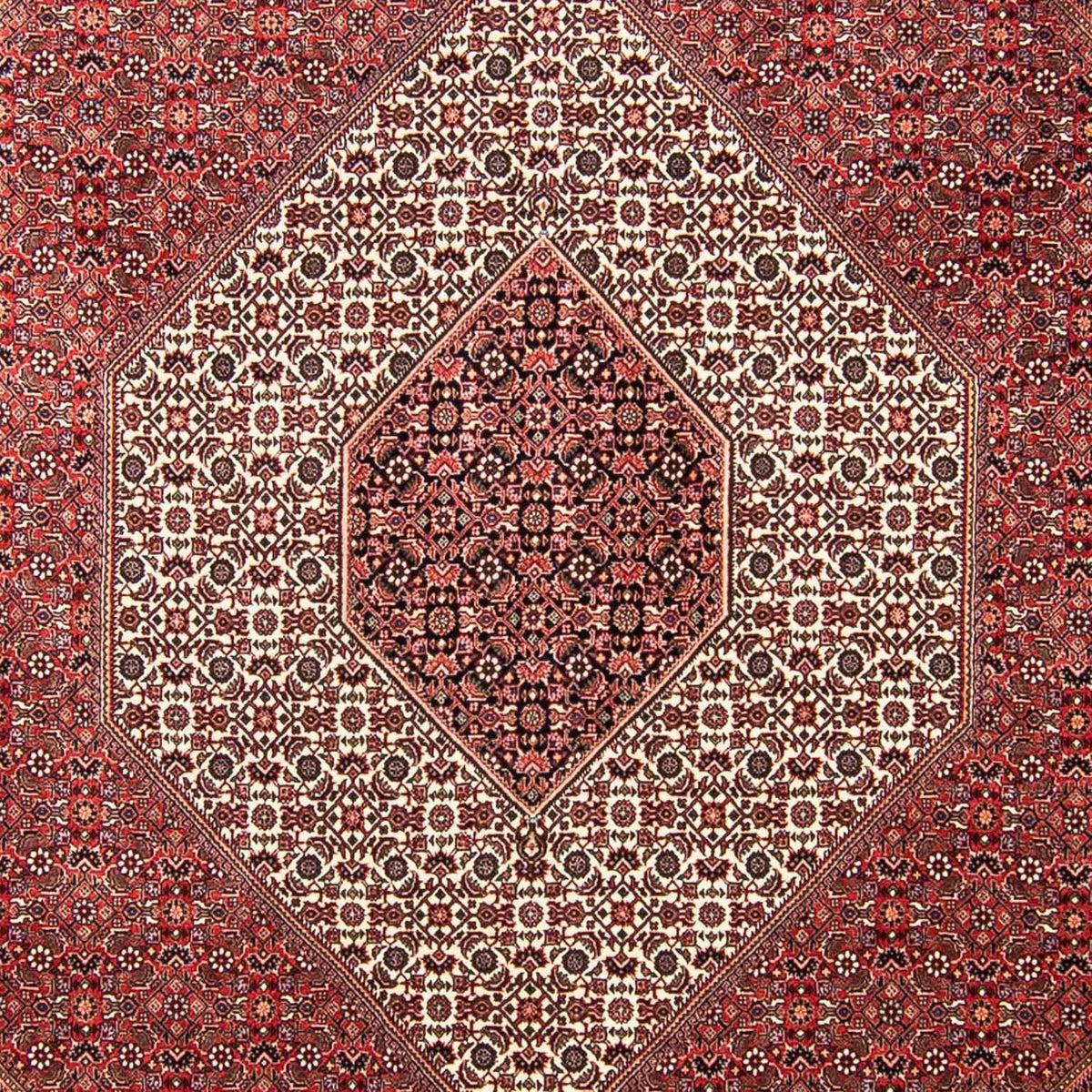 Perzisch tapijt - Bijar - 309 x 256 cm - donkerrood