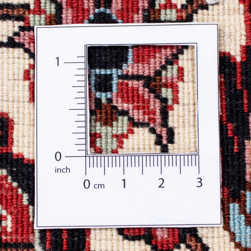 Perzisch tapijt - Bijar - 309 x 256 cm - donkerrood