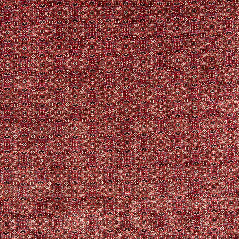 Perzisch tapijt - Bijar - 381 x 298 cm - donkerrood