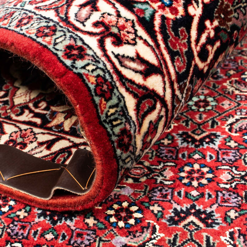 Perzisch tapijt - Bijar - 381 x 298 cm - donkerrood