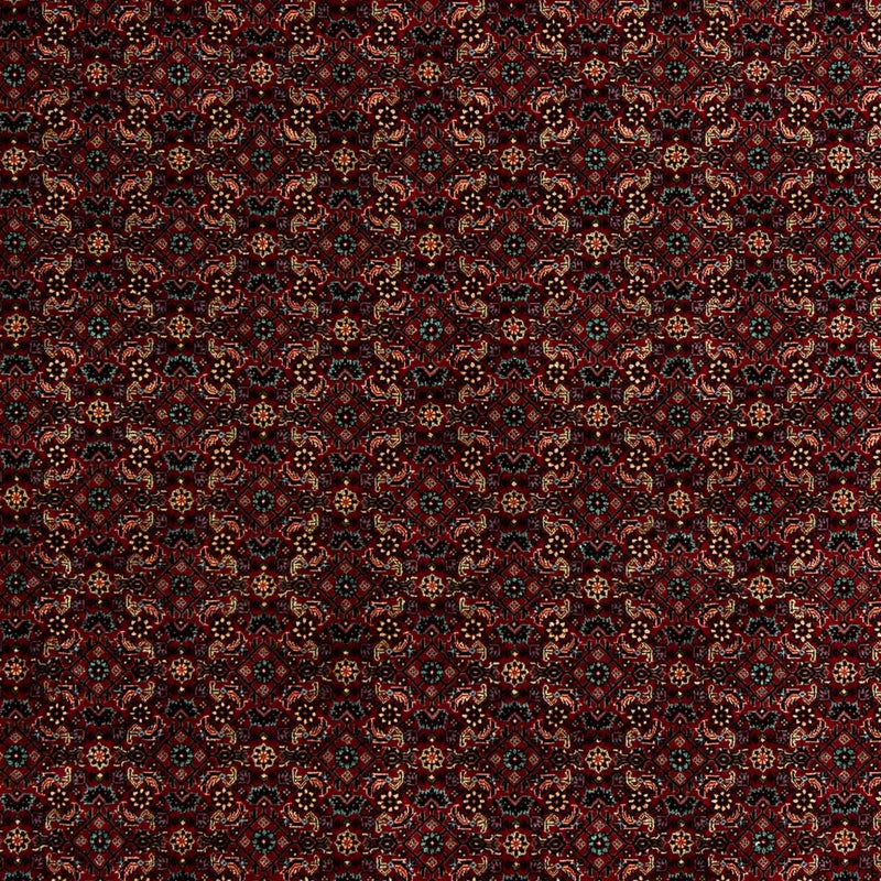 Perzisch tapijt - Bijar - 252 x 206 cm - donkerrood