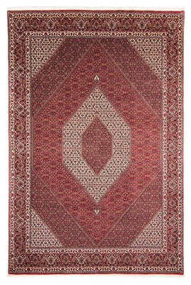 Perzisch tapijt - Bijar - 357 x 250 cm - licht rood