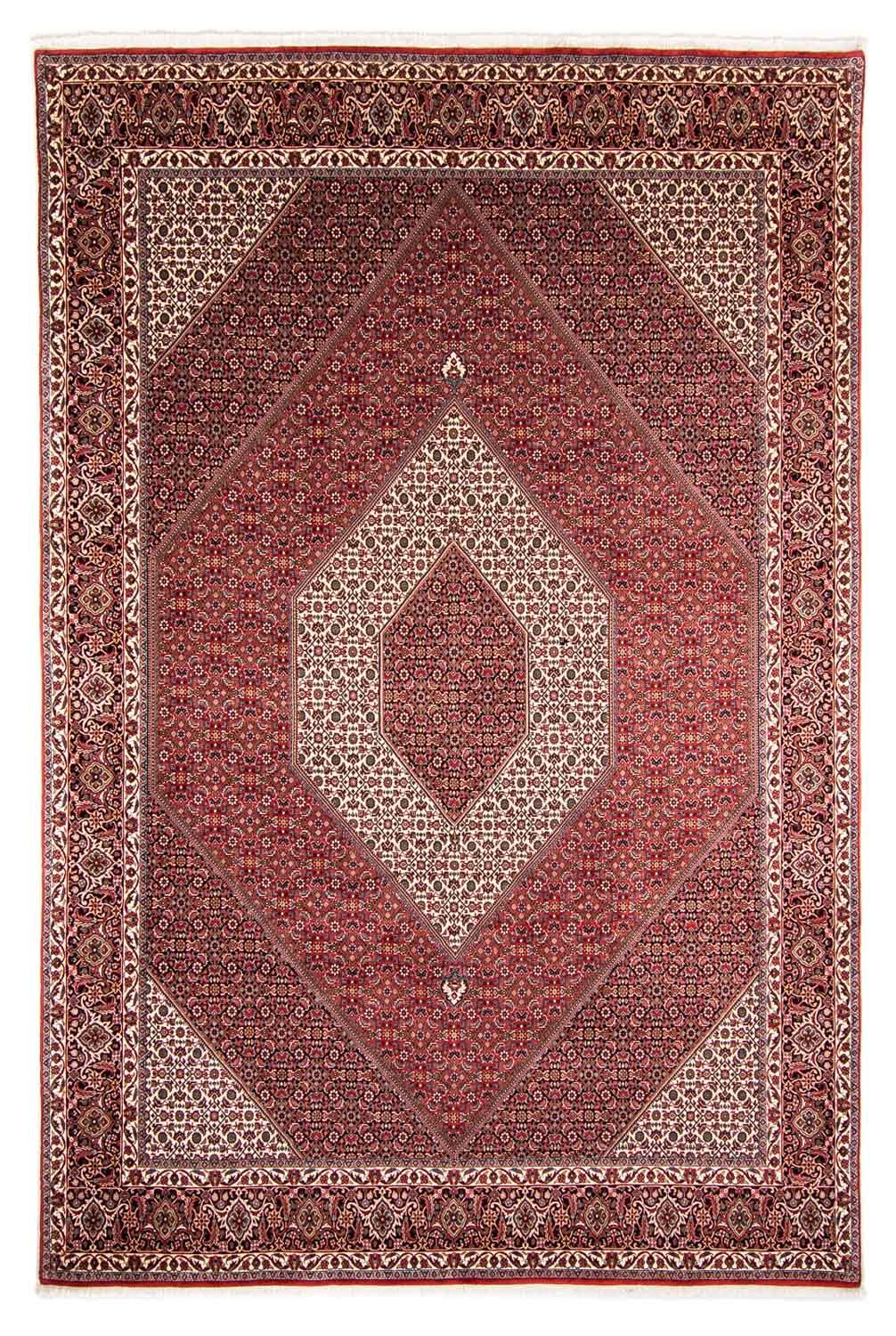 Perzisch tapijt - Bijar - 357 x 250 cm - licht rood