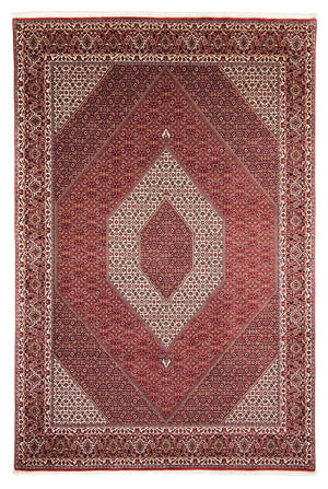 Perzisch tapijt - Bijar - 357 x 250 cm - licht rood