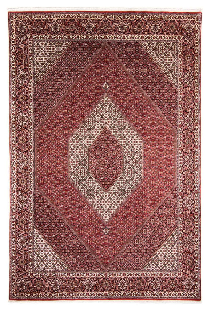 Perzisch tapijt - Bijar - 357 x 250 cm - licht rood