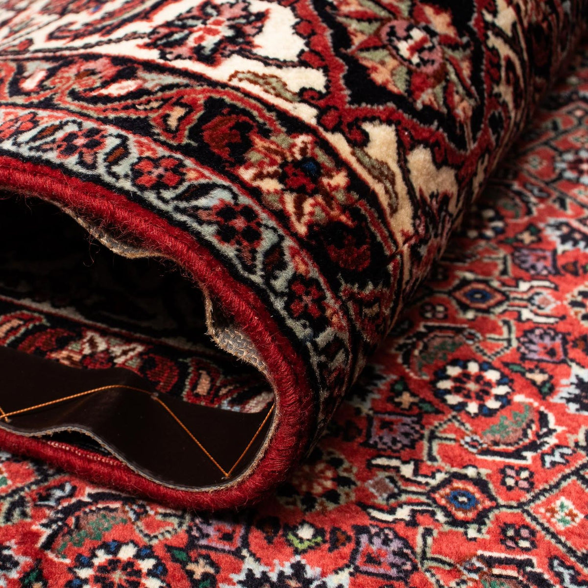 Perzisch tapijt - Bijar - 259 x 200 cm - donkerrood