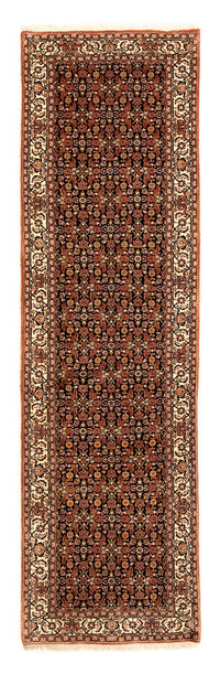 Loper Perzisch tapijt - Bijar - 298 x 82 cm - veelkleurig