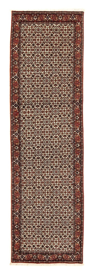 Loper Perzisch tapijt - Bijar - 294 x 82 cm - veelkleurig
