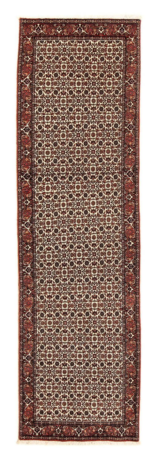Loper Perzisch tapijt - Bijar - 294 x 82 cm - veelkleurig