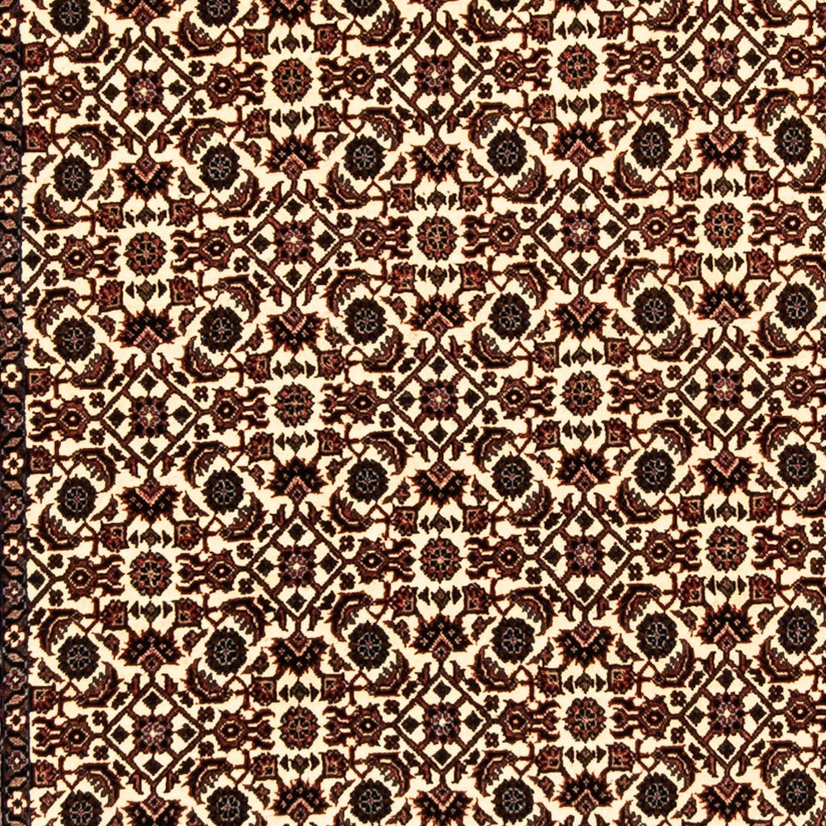 Loper Perzisch tapijt - Bijar - 294 x 82 cm - veelkleurig