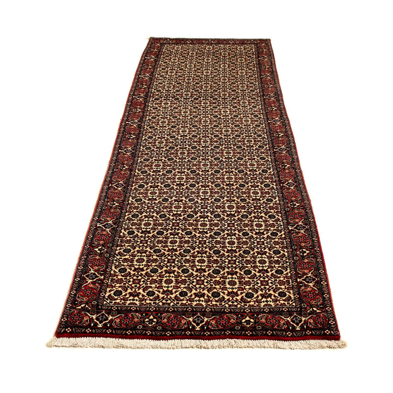 Loper Perzisch tapijt - Bijar - 294 x 82 cm - veelkleurig