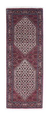 Loper Perzisch tapijt - Bijar - 203 x 73 cm - donkerblauw