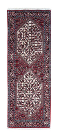 Loper Perzisch tapijt - Bijar - 203 x 73 cm - donkerblauw