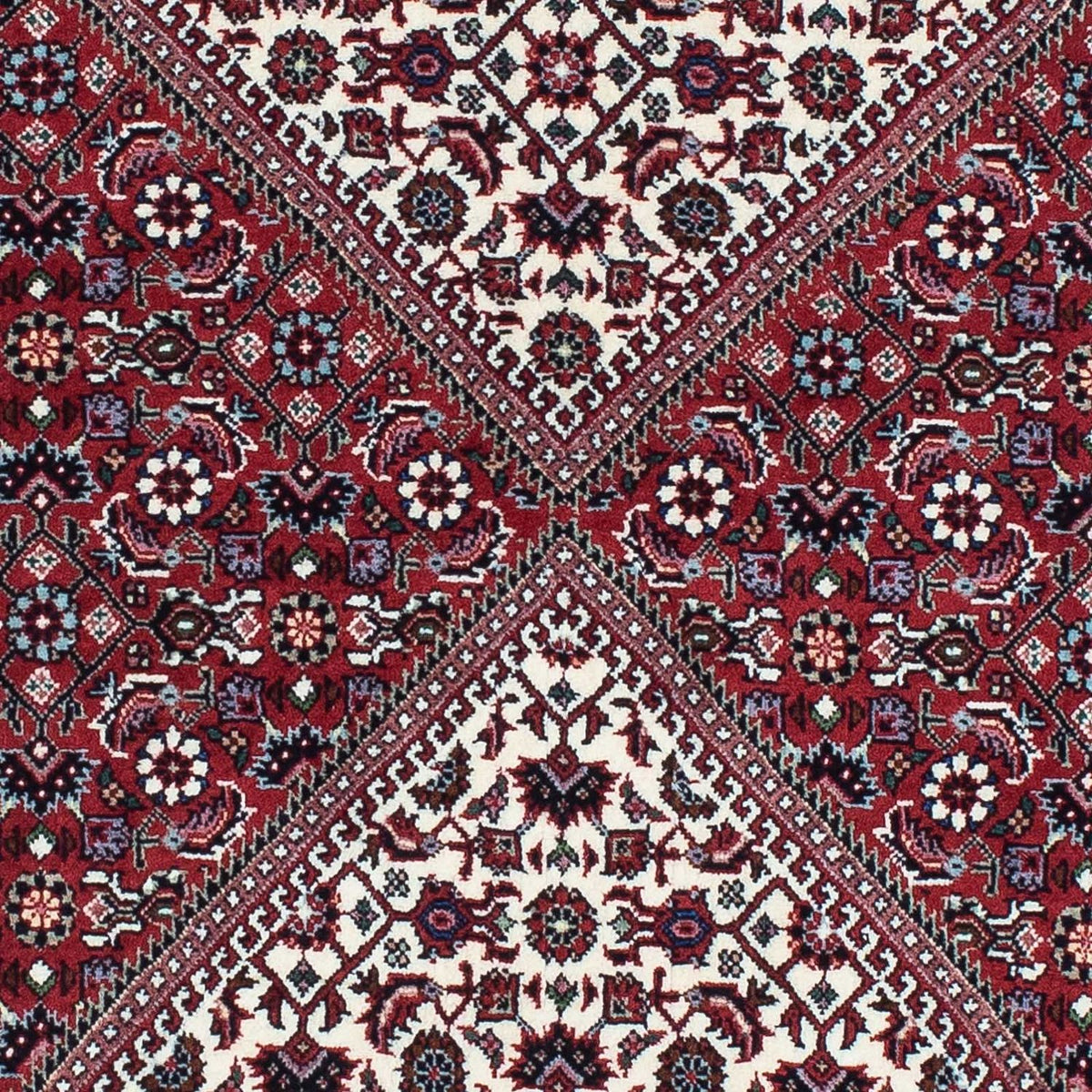 Loper Perzisch tapijt - Bijar - 203 x 73 cm - donkerblauw