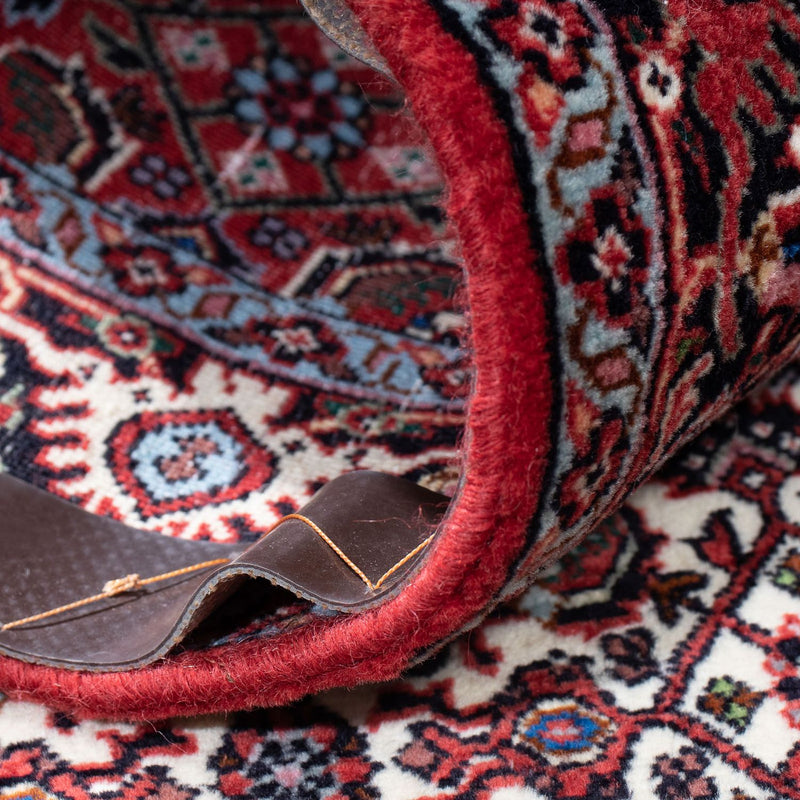 Loper Perzisch tapijt - Bijar - 199 x 73 cm - donkerrood