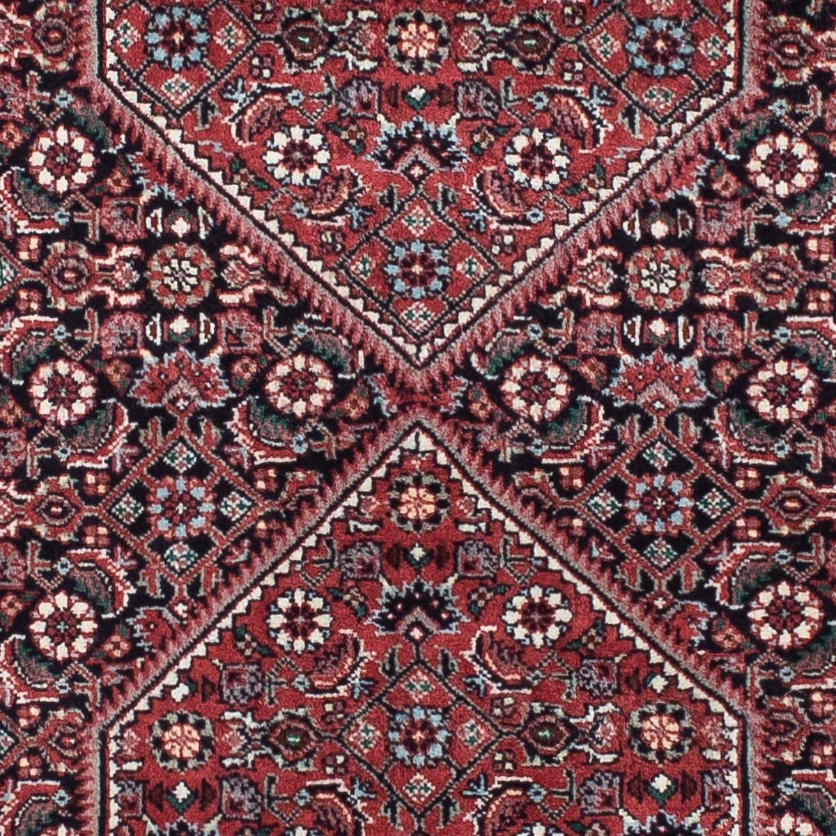Loper Perzisch tapijt - Bijar - 200 x 70 cm - donkerblauw