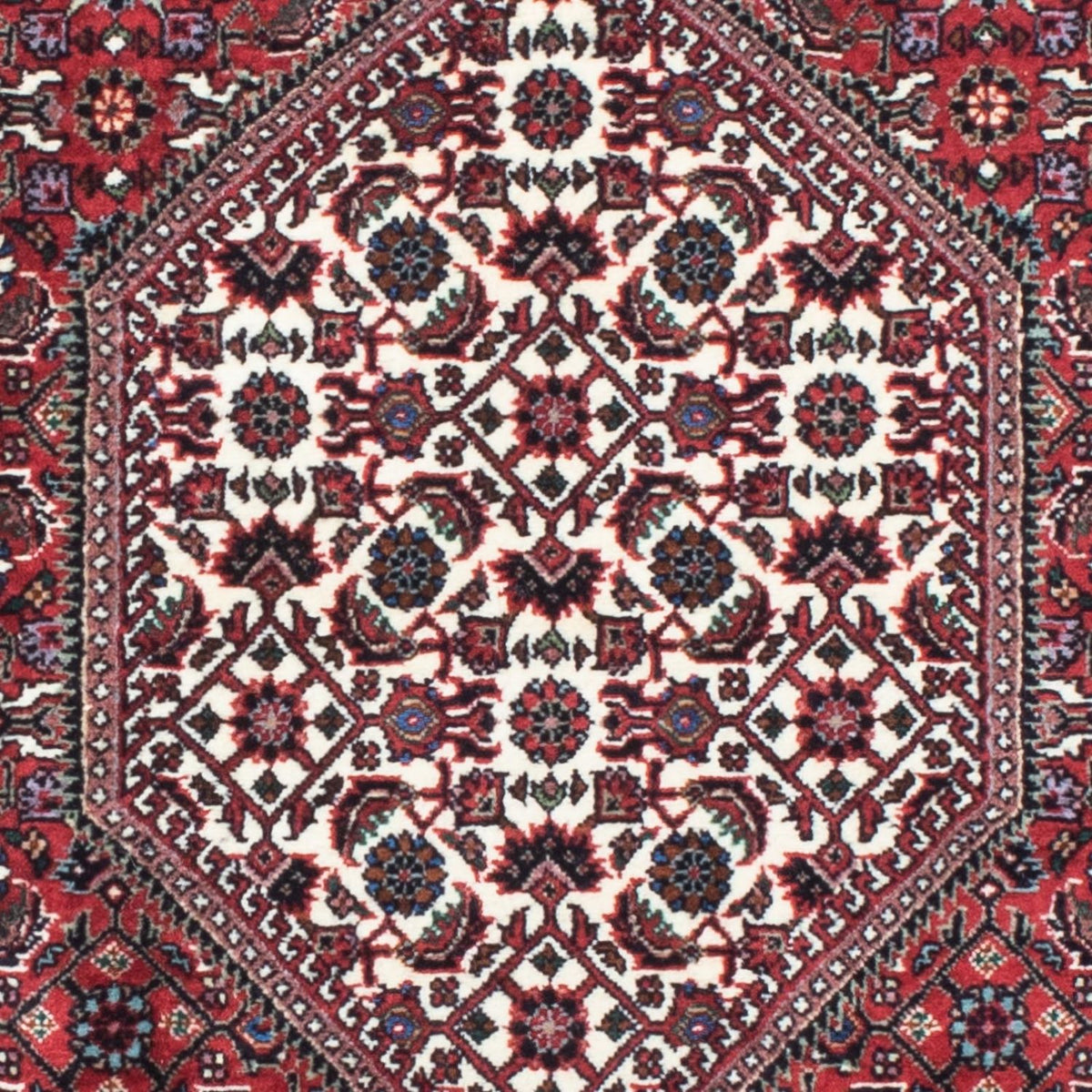 Loper Perzisch tapijt - Bijar - 186 x 74 cm - rood