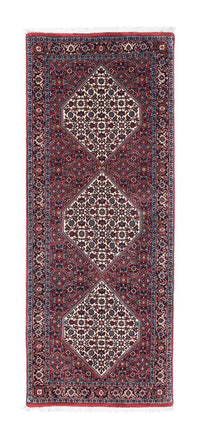 Loper Perzisch tapijt - Bijar - 198 x 75 cm - rood