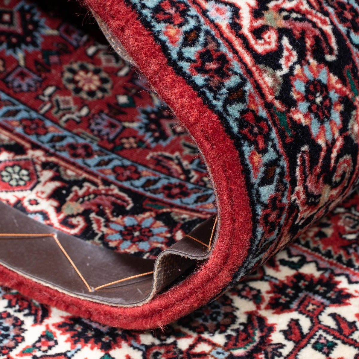 Loper Perzisch tapijt - Bijar - 198 x 75 cm - rood