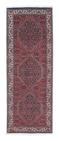 Loper Perzisch tapijt - Bijar - 205 x 72 cm - donkerblauw