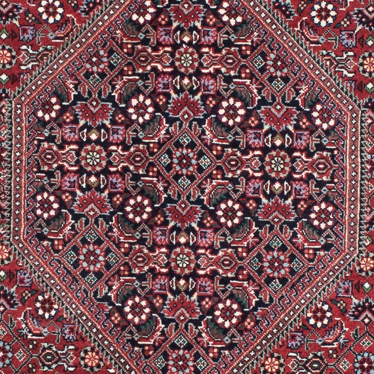 Loper Perzisch tapijt - Bijar - 205 x 72 cm - donkerblauw